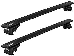 Bare transversale THULE Wing Bar+Evo Raised Rail 7104 black