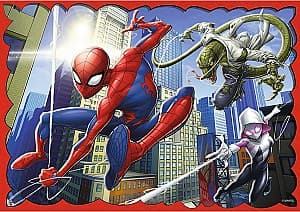 Puzzle Trefl 4in1 The heroic Spider-Man (34384)