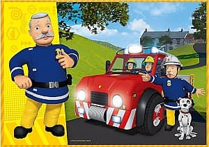 Puzzle Trefl 4in1 Brave Fireman Sam (34387)