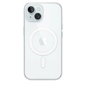 Husa pentru telefon Apple iPhone 15 Clear Case with MagSafe