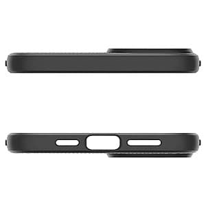 Чехол для телефон Spigen iPhone 15 Plus Liquid Air Matte Black