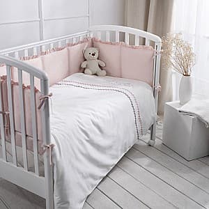 Lenjerie de pat pentru copii Perina Toys Sateen Collection (TCK6-03.5) Pink