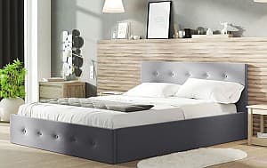 Кровать Alcantara Amazon 160x200 Textile Grey