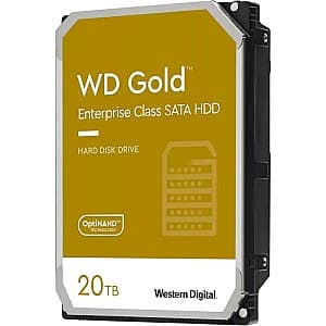 Жесткий диск WESTERN DIGITAL Gold 20TB WD202KRYZ (205594)