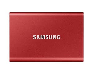 SSD extern Samsung T7 1Tb Red (MU-PC1T0R/WW)