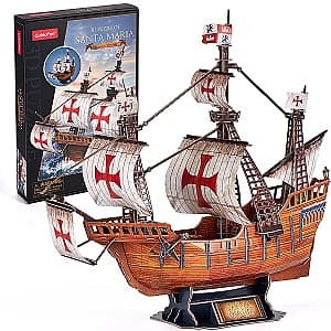 3D Puzzle CubicFun Santa Maria T4038h