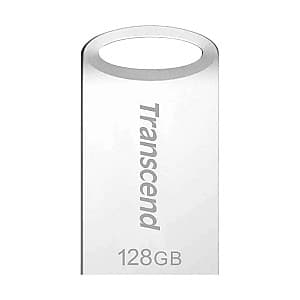 Флеш память USB Transcend JetFlash 710 128GB Silver