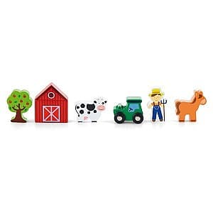 Набор игрушек VIGA Train Set Accessory - Farm (50812)