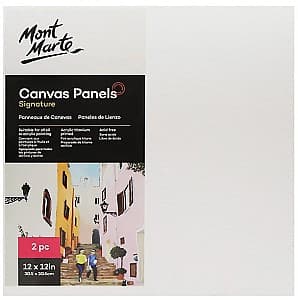 Pânză pentru pictură Mont Marte Canvas Panel 2 buc. 30.5 x 30.5 cm