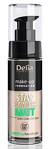 Тональный крем Delia Cosmetics Stay Flawless MAtt Skin Defined 402