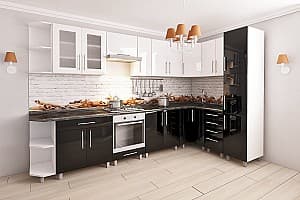 Кухонный гарнитур PS 3.4x1.7 m Black