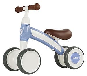 Bicicleta fara pedale QPlay Cutey Pastel Blue