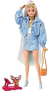  Mattel Barbie seria Extra - Costum Albastru
