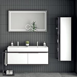 Комплект мебели для ванной Nplus Omega 120 White/Anthracite