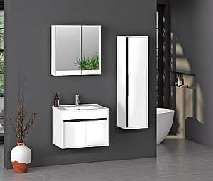 Комплект мебели для ванной Nplus Kona Plus 55 White