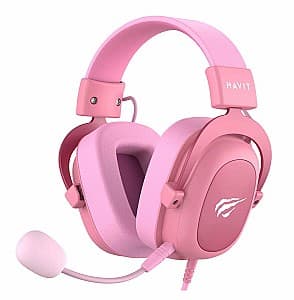 Casti gaming Havit H2002D Pink