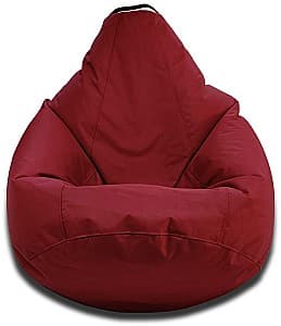 Fotoliu puf Beanbag Pear XXL Bordo