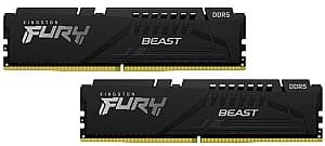 Оперативная память Kingston Fury Beast Expo 16GB DDR5-6000MHz (KF560C36BBEK2-16)