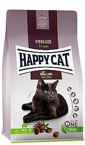 Hrana uscata pentru pisici Happy Cat Sterilised Weide-Lamm 10 kg