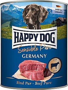 Hrana umeda pentru caini Happy Dog Rind Pur beef Germany 800g