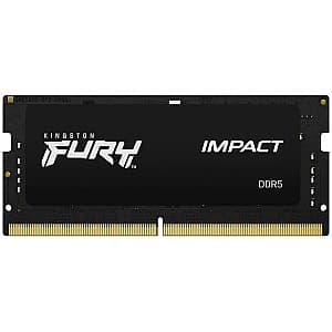 Оперативная память Kingston Fury Impact 16GB DDR5-4800MHz (KF548S38IB-16)