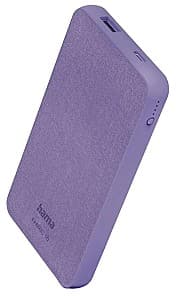 Повербанк Hama Fabric 10 10000mAh Purple