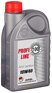 Моторное масло Hundert Profi Line Diesel 10W-40 1л (10269)