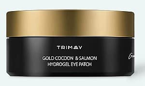 Патчи для глаз TRIMAY Gold Cocoon&Salmon Hydrogel Eye Patch