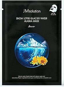 Маска для лица JMsolution Snow Lotus Glacier Water Alaska Mask Snow