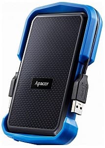 Hard disk extern Apacer USB3.1 Portable Hard Drive AC631 1TB Blue Anti-Shock