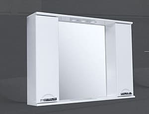 Зеркало в ванную S-M Delfin 100 white