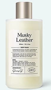 Gel de dus Derma:B Narrative Body Wash Musky Leather