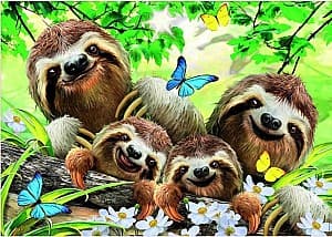 Пазлы Educa Sloth Family Selfie