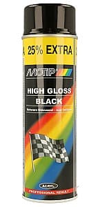 Автомобильная краска Motip Car Black Matt 500 мл (04006)