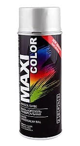 Автомобильная краска Motip Maxi Color RAL9006 600 мл (M9006)