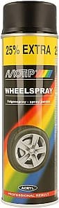 Автомобильная краска Motip Wheel Spray Black Matt 500 мл (04019)
