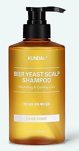 Sampon pentru par Kundal Beer Yeast Scalp Herb Mint