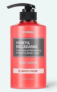Lotiune pentru corp Kundal Honey & Macadamia Pure Body Lotion White Musk