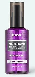 Ser pentru par Kundal Macadamia Ultra Hair Serum White Musk
