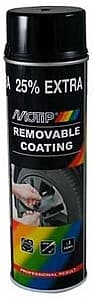 Автомобильная краска Motip SprayPlast 500 мл Black Gloss (04302)