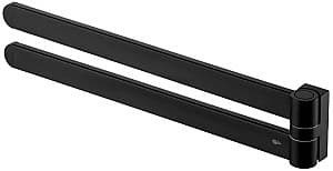 Cuier pentru baie prosoape Bisk Futura Black 02968