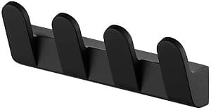 Вешалка для ванной Bisk Futura Black 02952