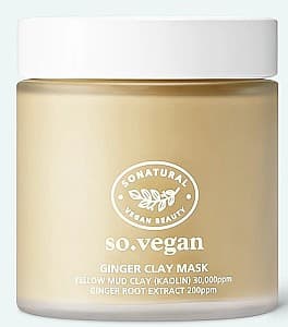 Маска для лица So Natural So Vegan Ginger Clay Mask