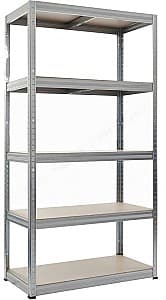 Торговый стеллаж SDGroup max.100 180x75x45 cm (Galvanized Inox)