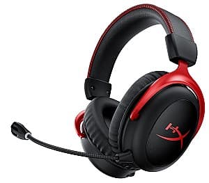 Casti gaming HYPERX Cloud II Wireless Black/Red