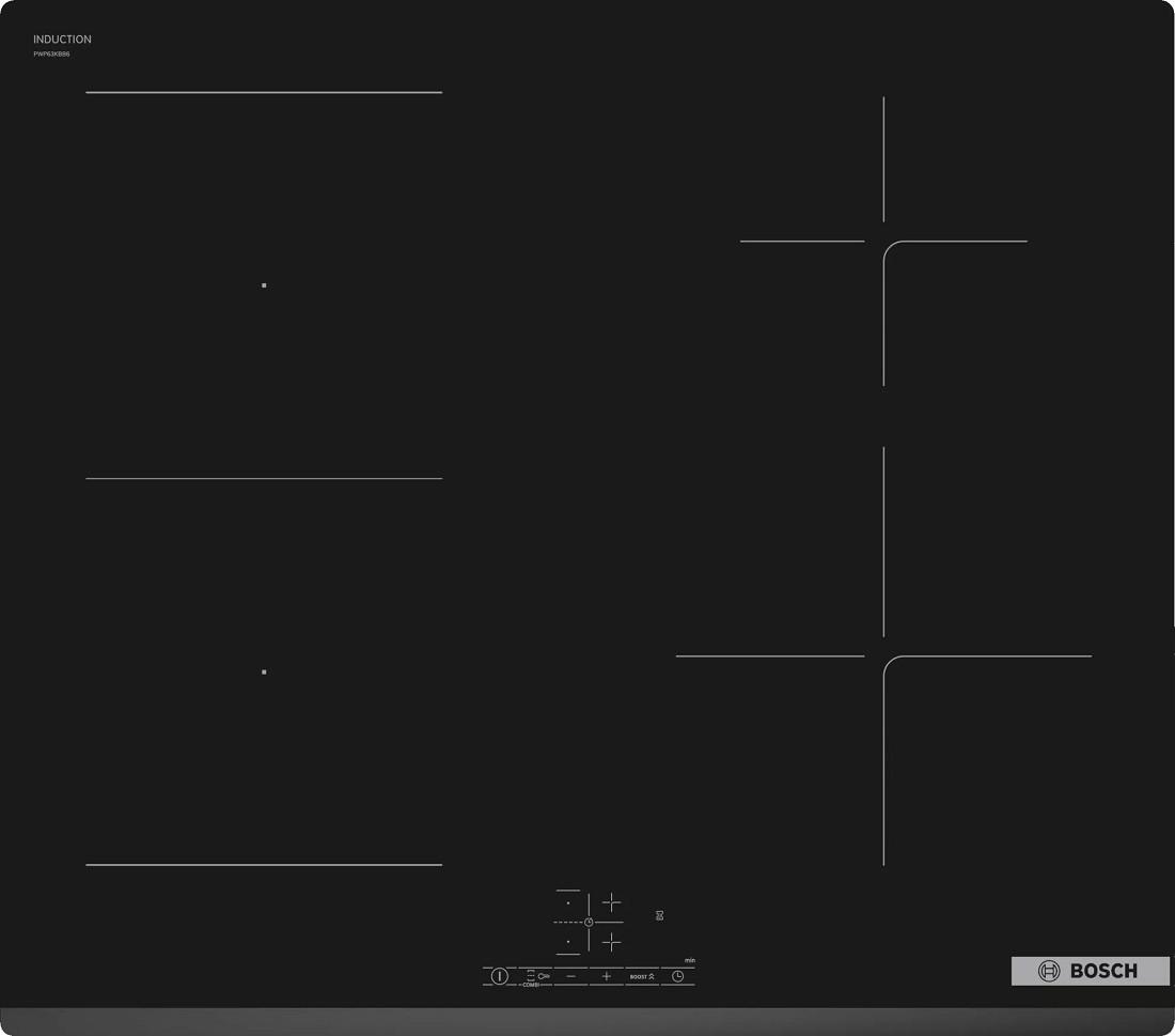 Plita incorporabila electrica Bosch PWP63KBB6E