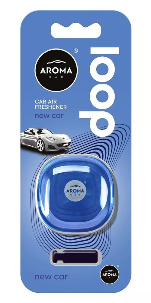 Odorizant de masina Aroma Car Loop Gel New Car