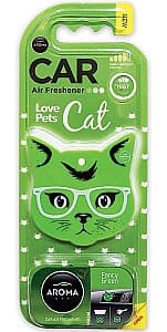 Автомобильный освежитель воздуха Aroma Car Polymers Cat Fancy Green