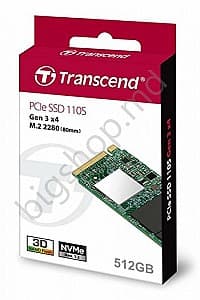 SSD накопитель Transcend M.2 NVME SSD 512GB  110S