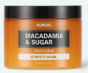 Скраб для тела Kundal Macadamia & Sugar Body Scrub White Musk